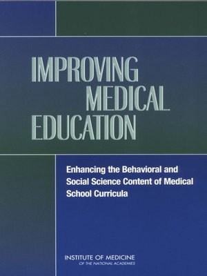 cover image of Improving Medical Education